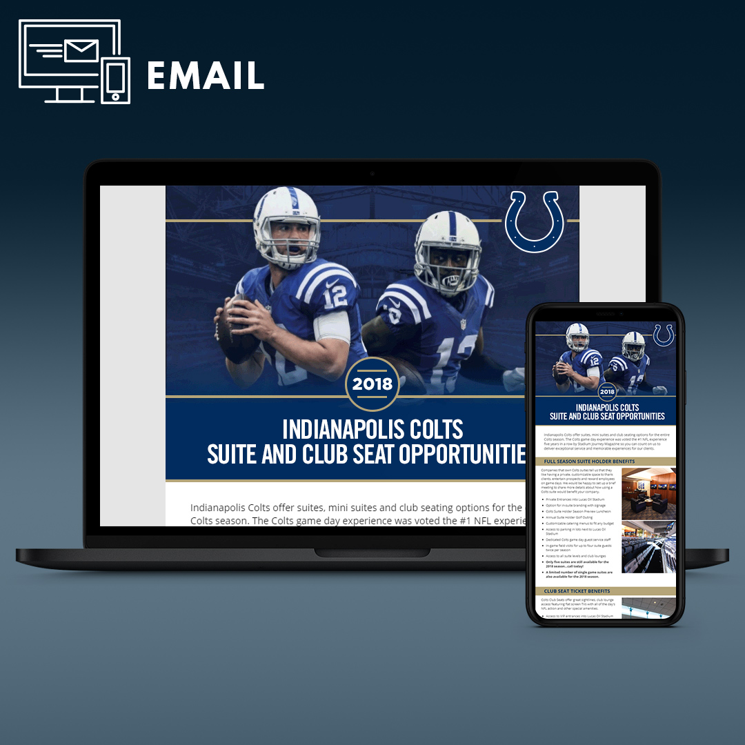 Full House Solutions  Indianapolis Colts – Premium Seating